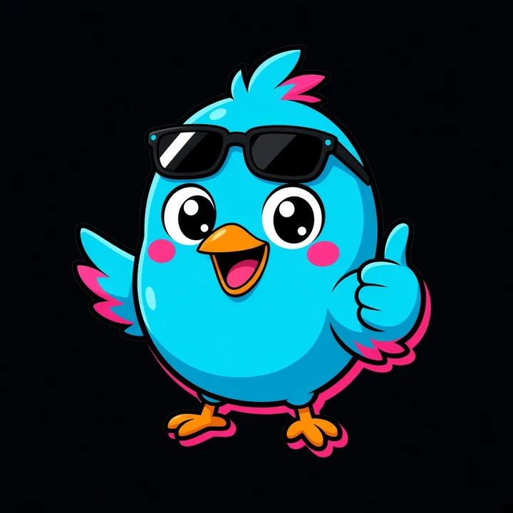 Pixie, the $PIXIE mascot, giving a thumbs up